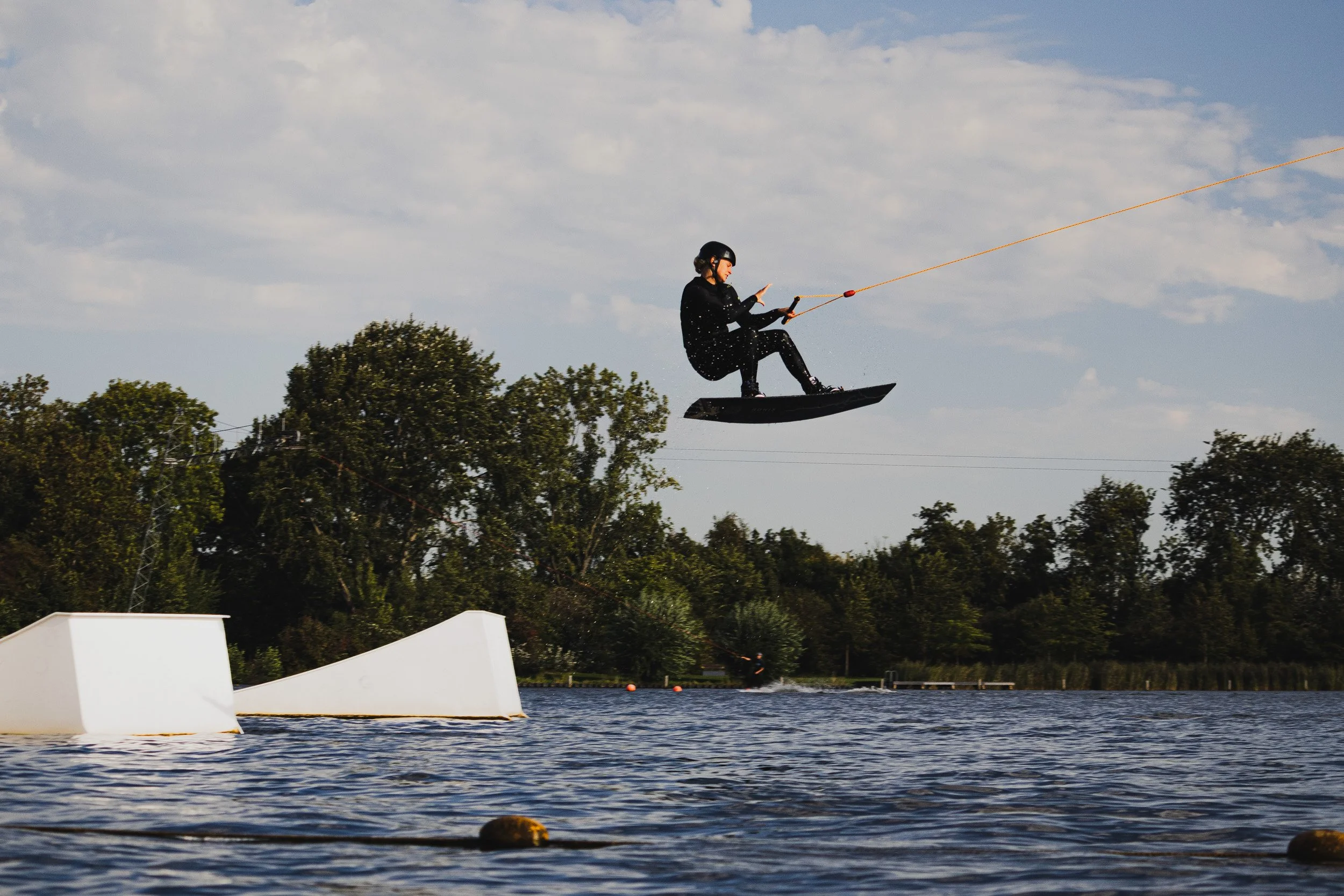 Foto OFK Wakeboarden, gemaakt door Tsjalling Hospes