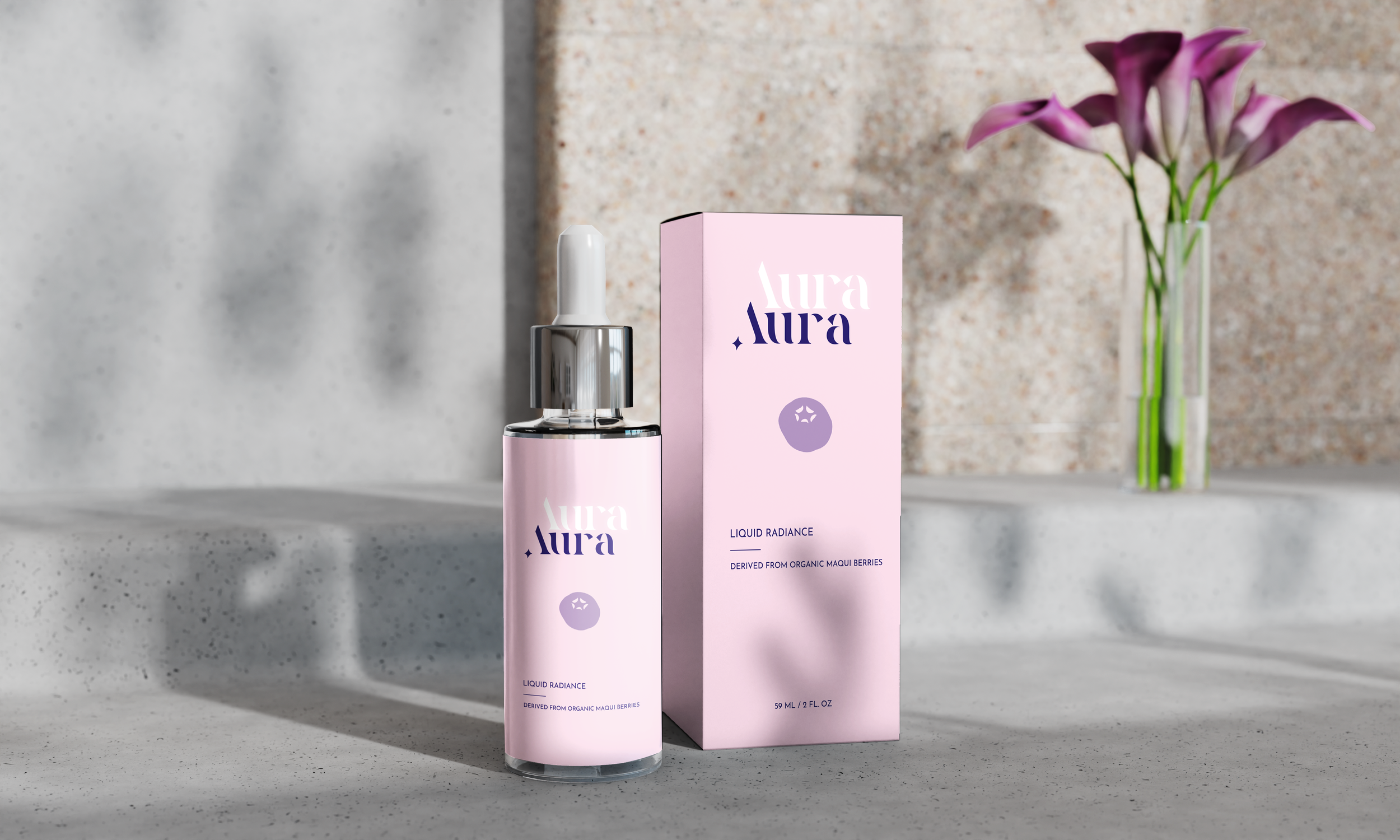 Aura's Radiant Maqui Berry Facial Serum