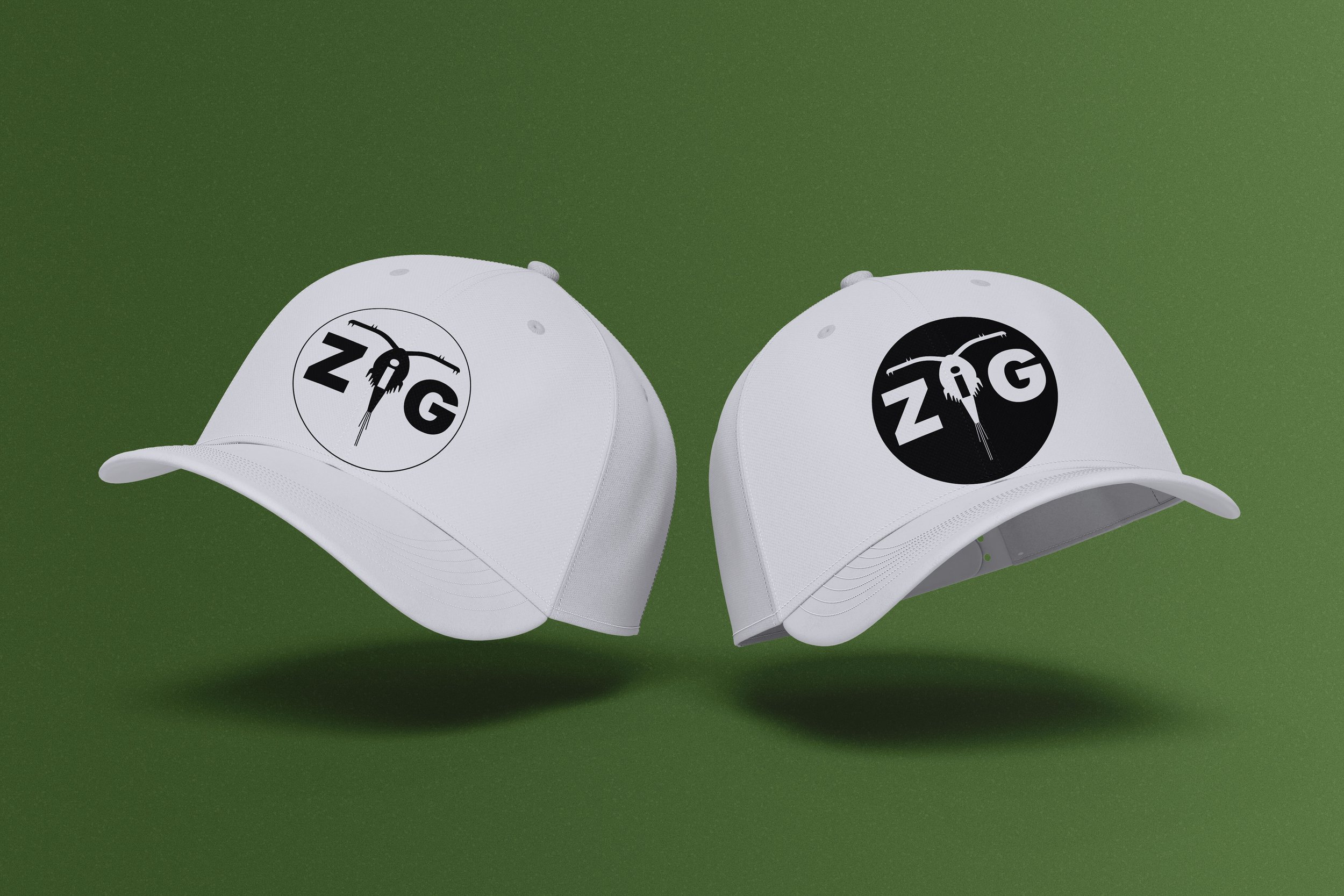 Brand application on a hat