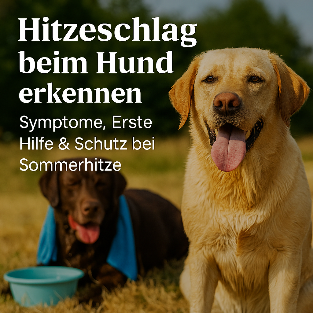 🐶☀️Hitzeschlag beim Hund – Lebensgefahr an heißen Tagen