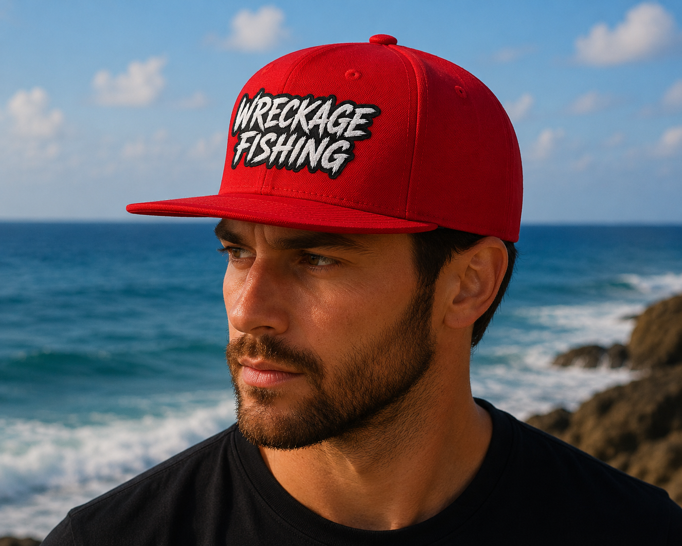 WF Logo Flat Bill Hat red side.png