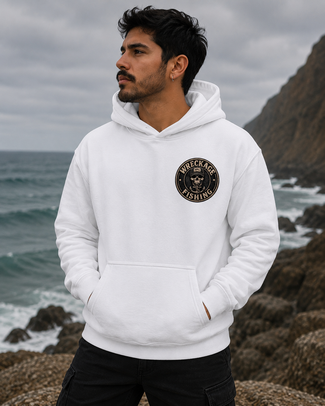 WF Black and Gray Skull Hoodie white front.png