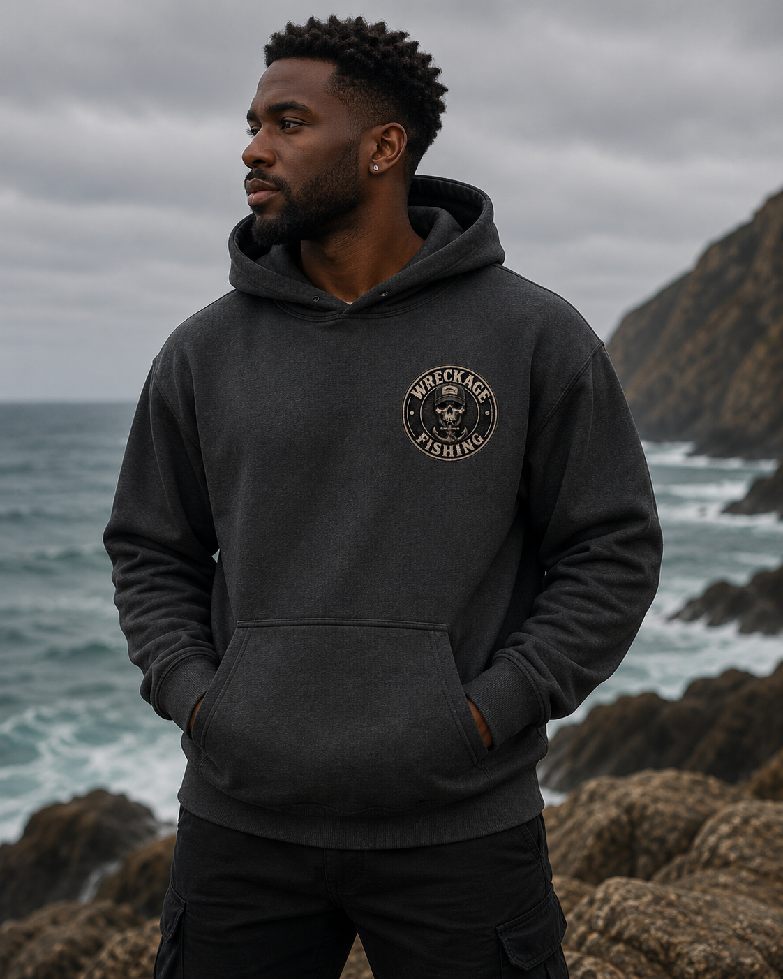 WF Black and Gray Skull Hoodie charcoal front.png