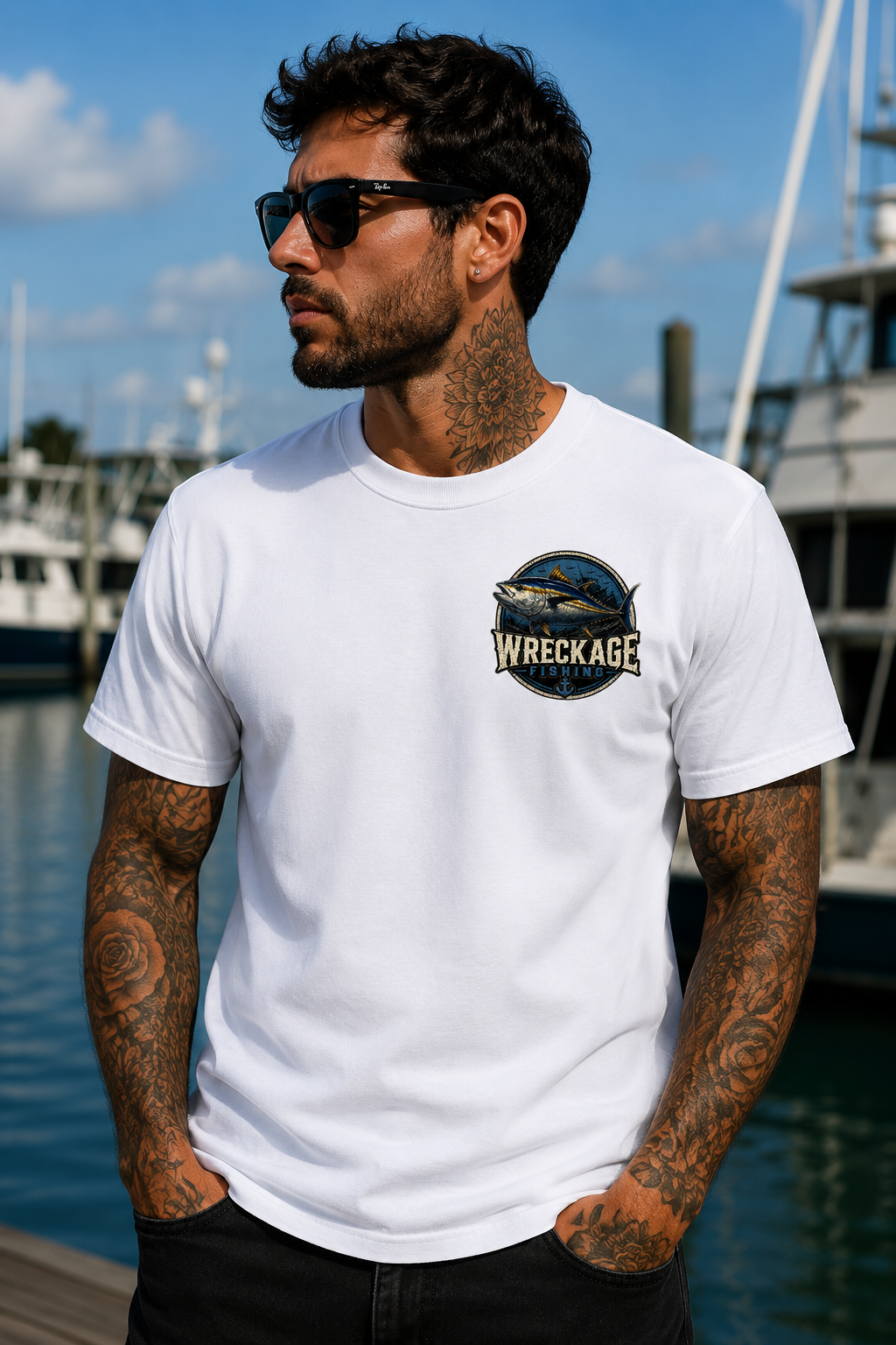 WF Bluefin Tuna Tshirt white front.png