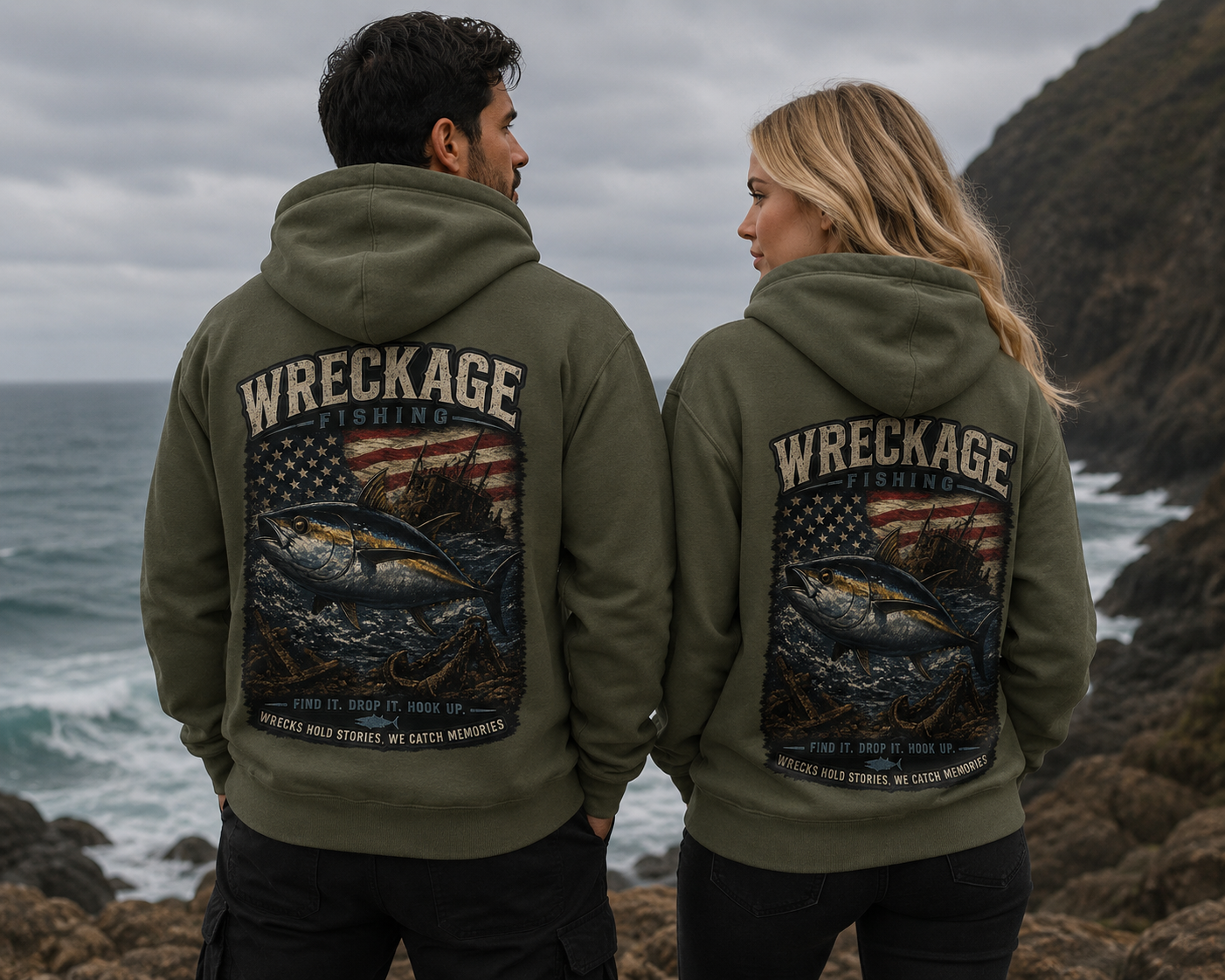 WF Bluefin Tuna Hoodie mgreen back.png
