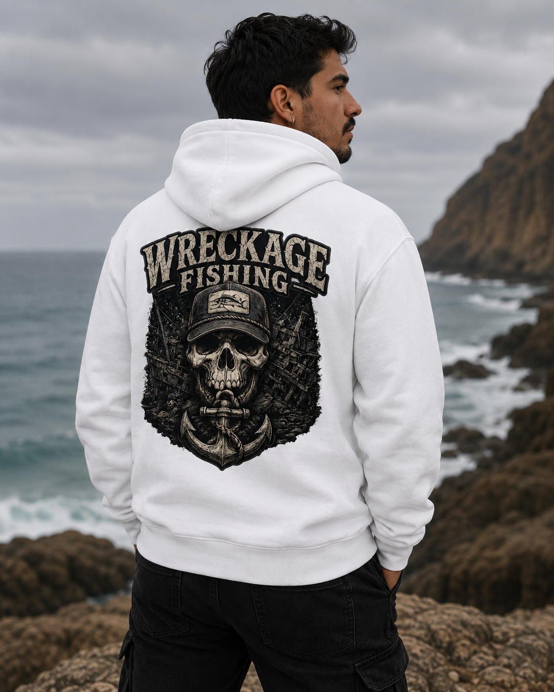 WF Black and Gray Skull Hoodie white Back.png