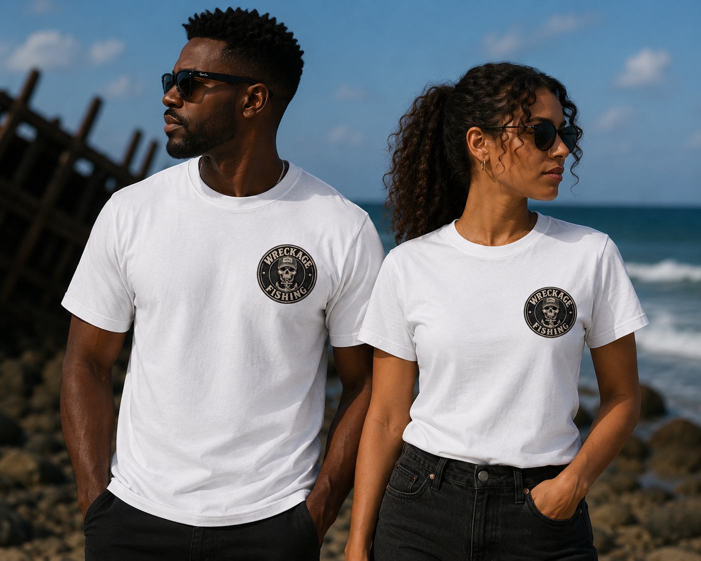 WF Black and Gray Skull Tshirt white front.png