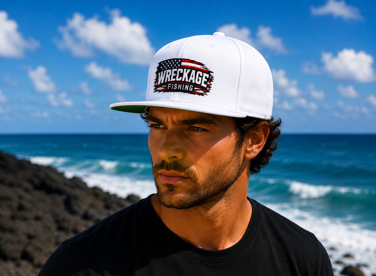 WF American Flag Flat Bill Hat white side.png