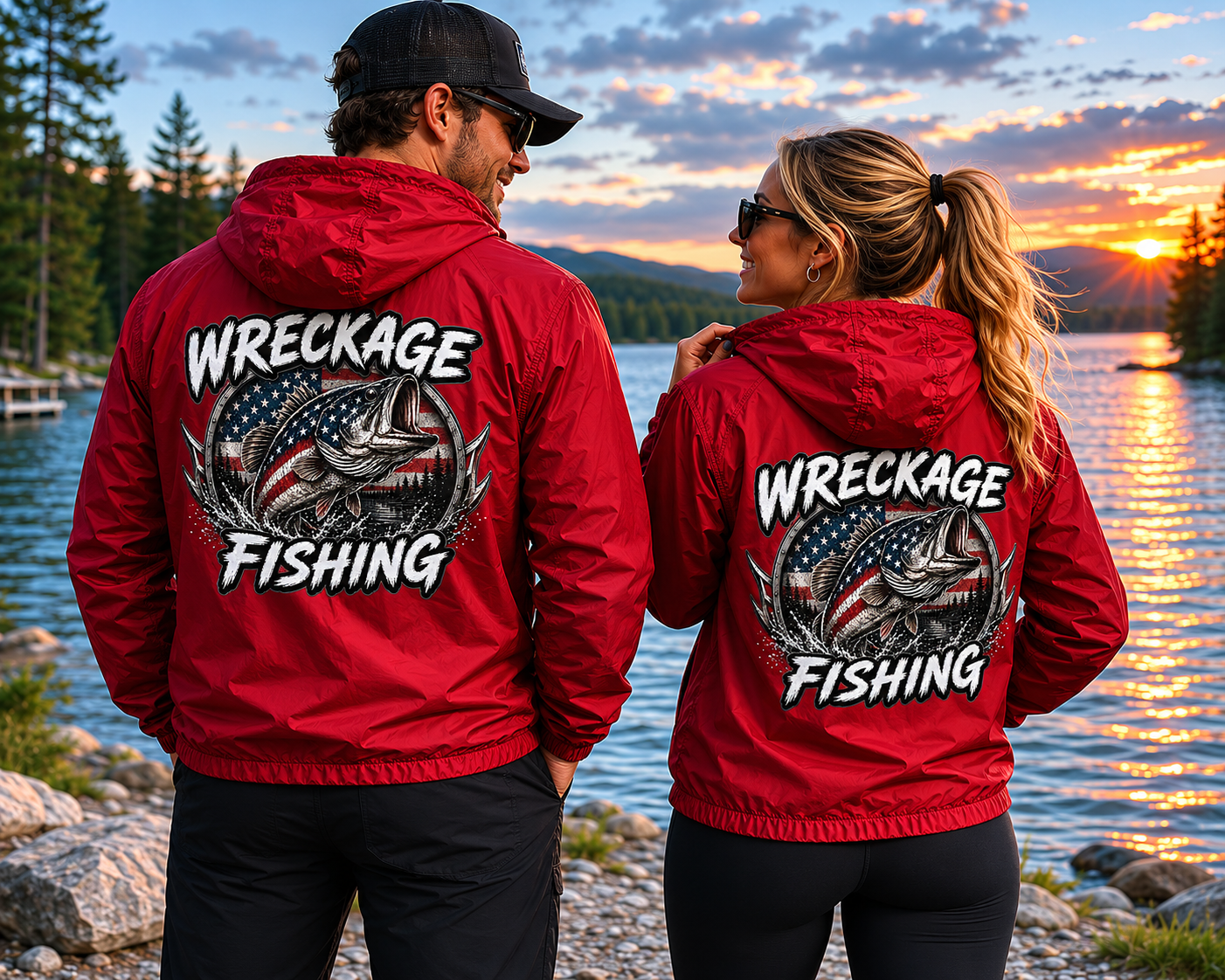 WF Patriotic Bass Windbreaker red Back.png