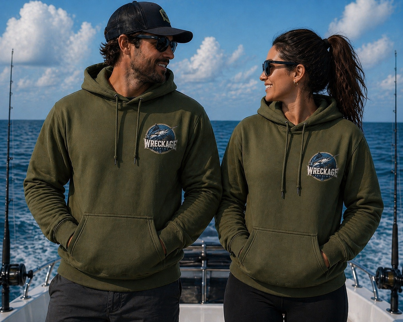 WF marlin Hoodie MGreen Front.png