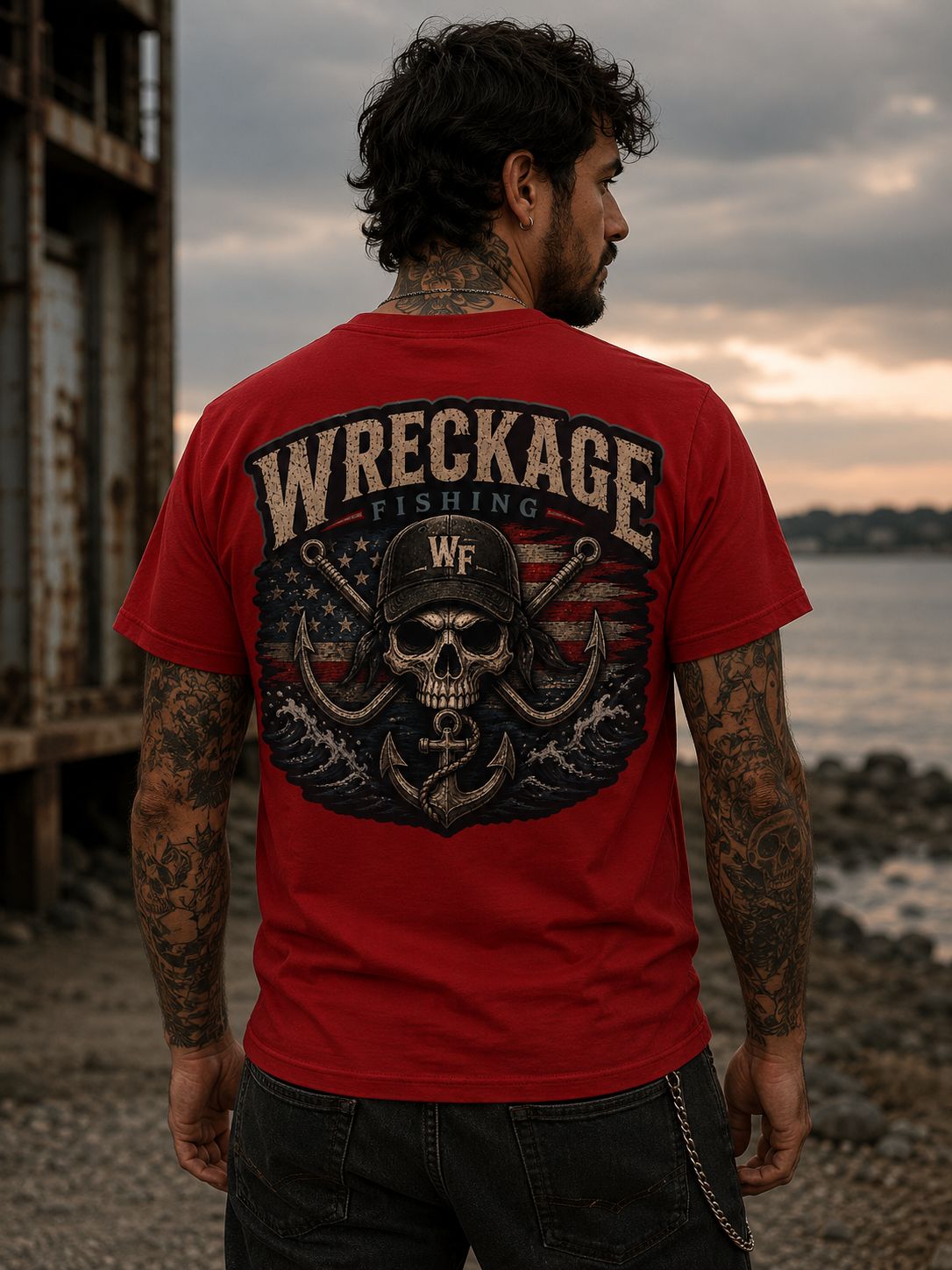 WF Hat and Skull Tshirt red Back.png