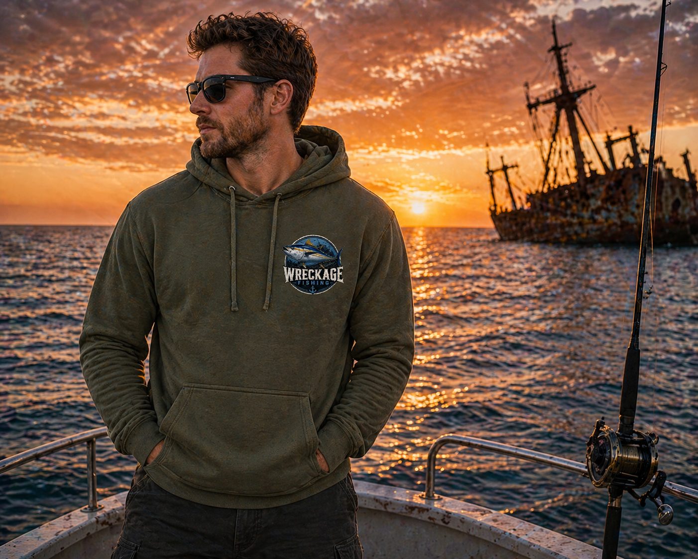 WF Bluefin Tuna Hoodie mgreen front.png