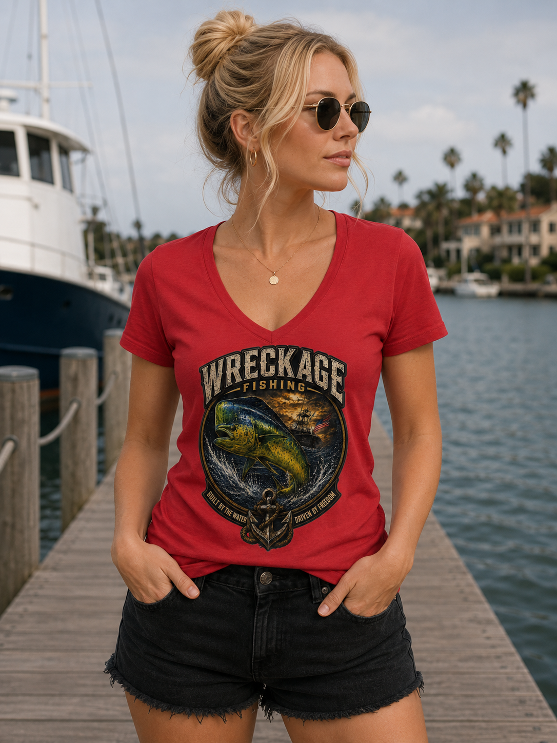 WF Dorado Women's V-Neck red.png