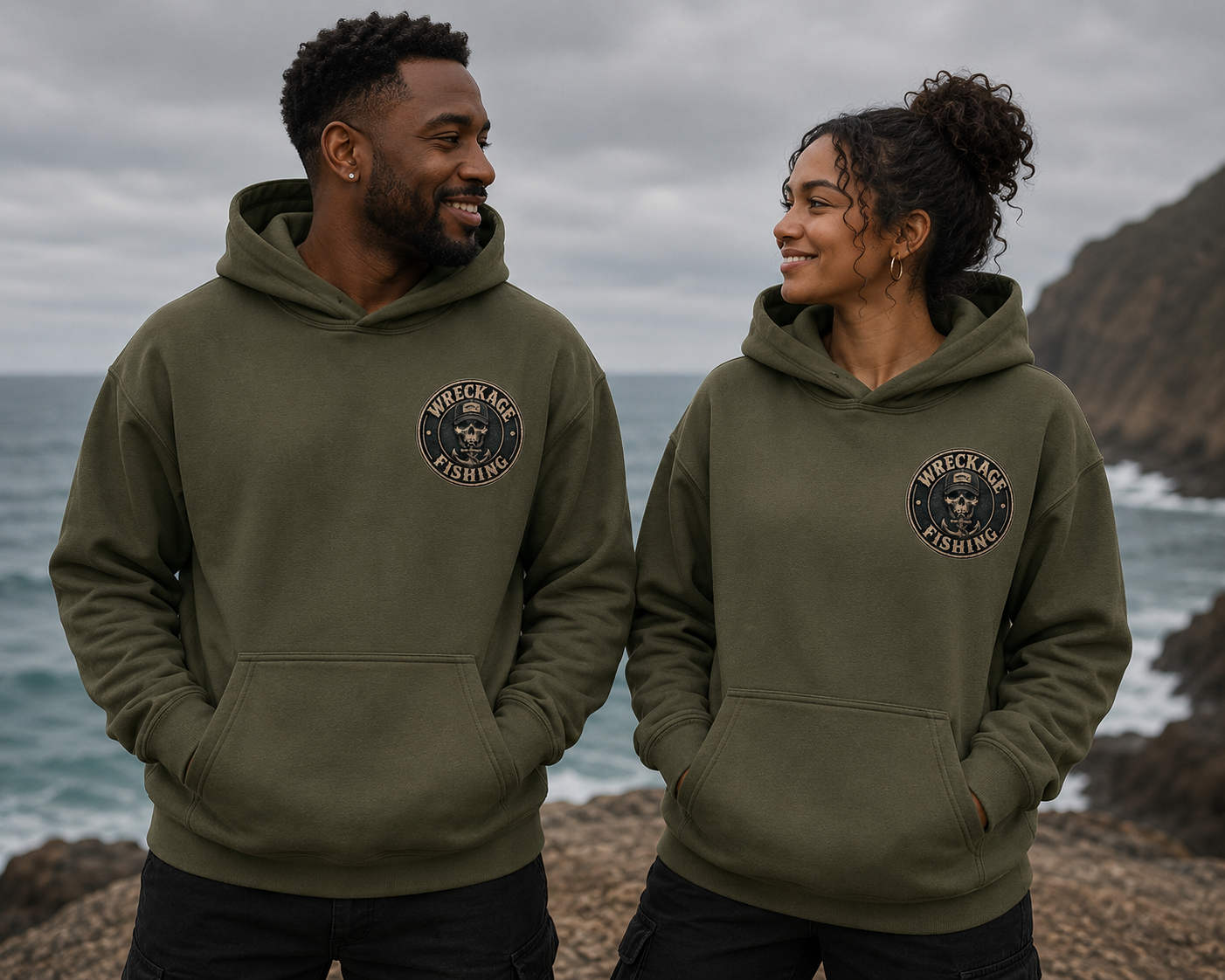 WF Black and Gray Skull Hoodie mgreen front.png