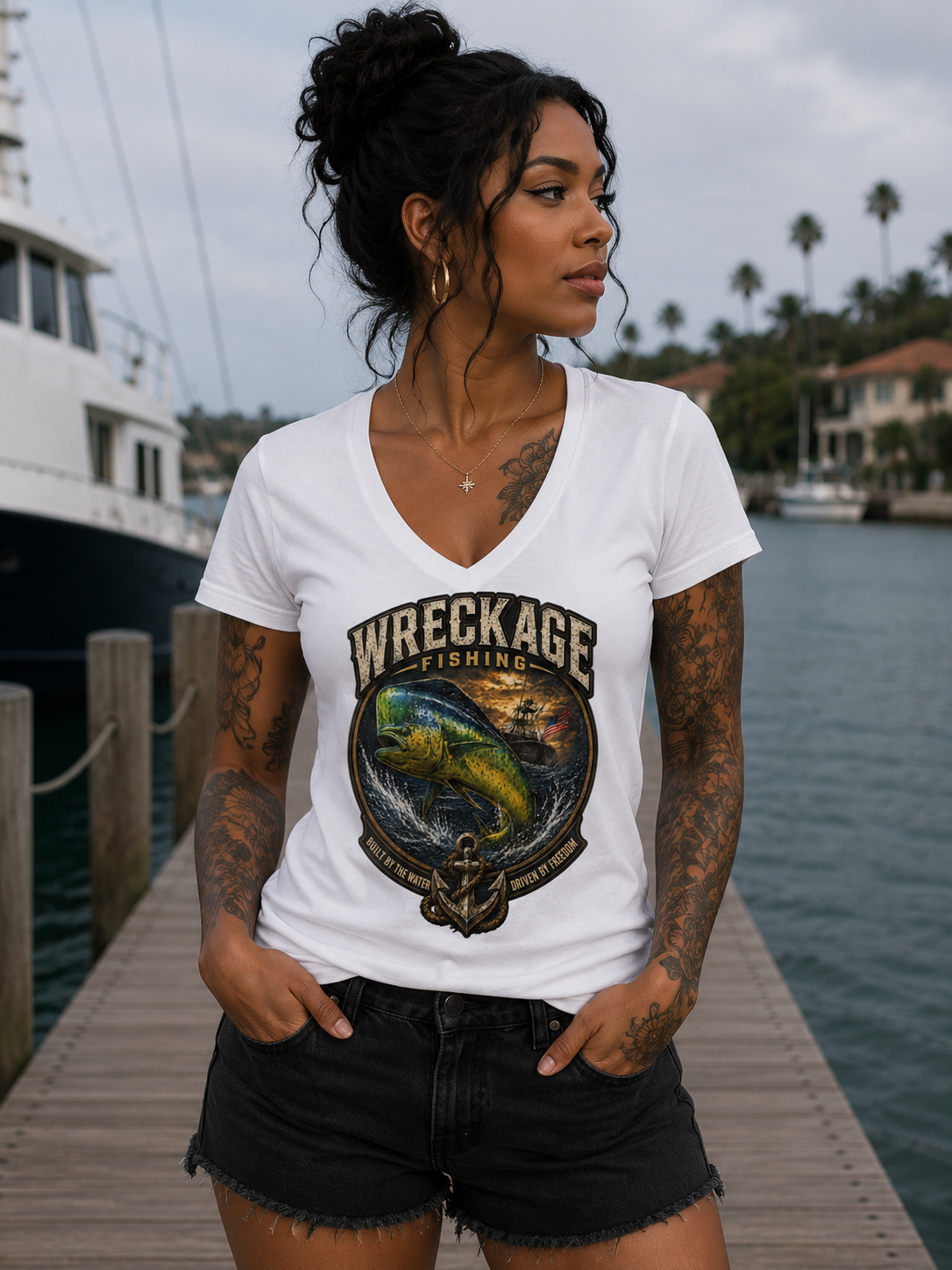 WF Dorado Women's V-Neck white.png