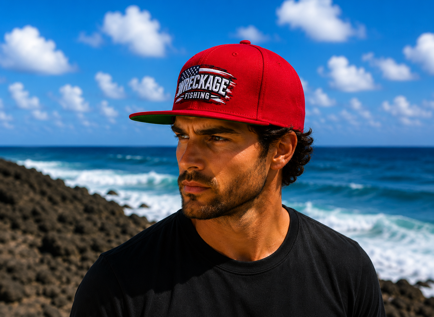 WF American Flag Flat Bill Hat red side.png