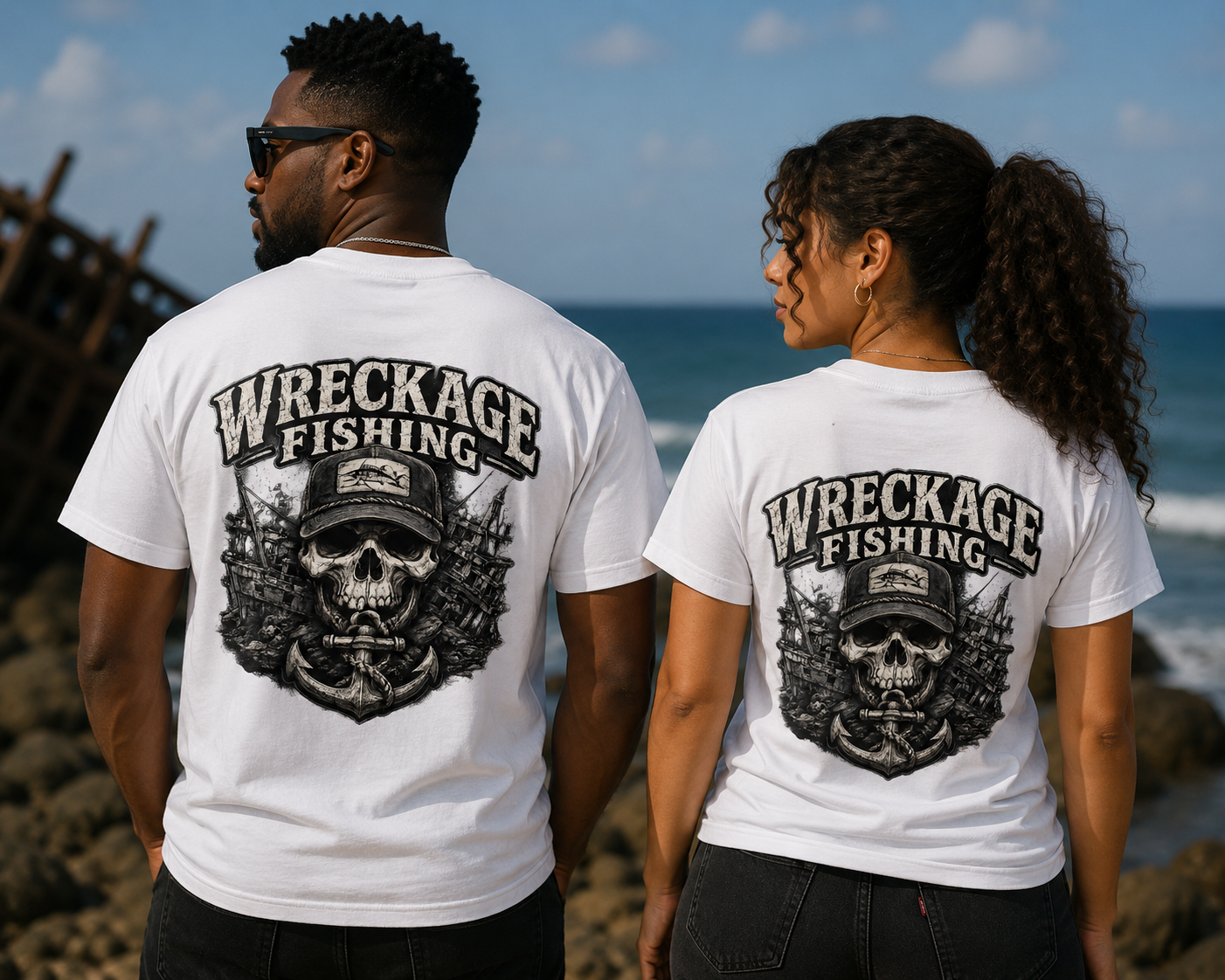 WF Black and Gray Skull Tshirt white back.png