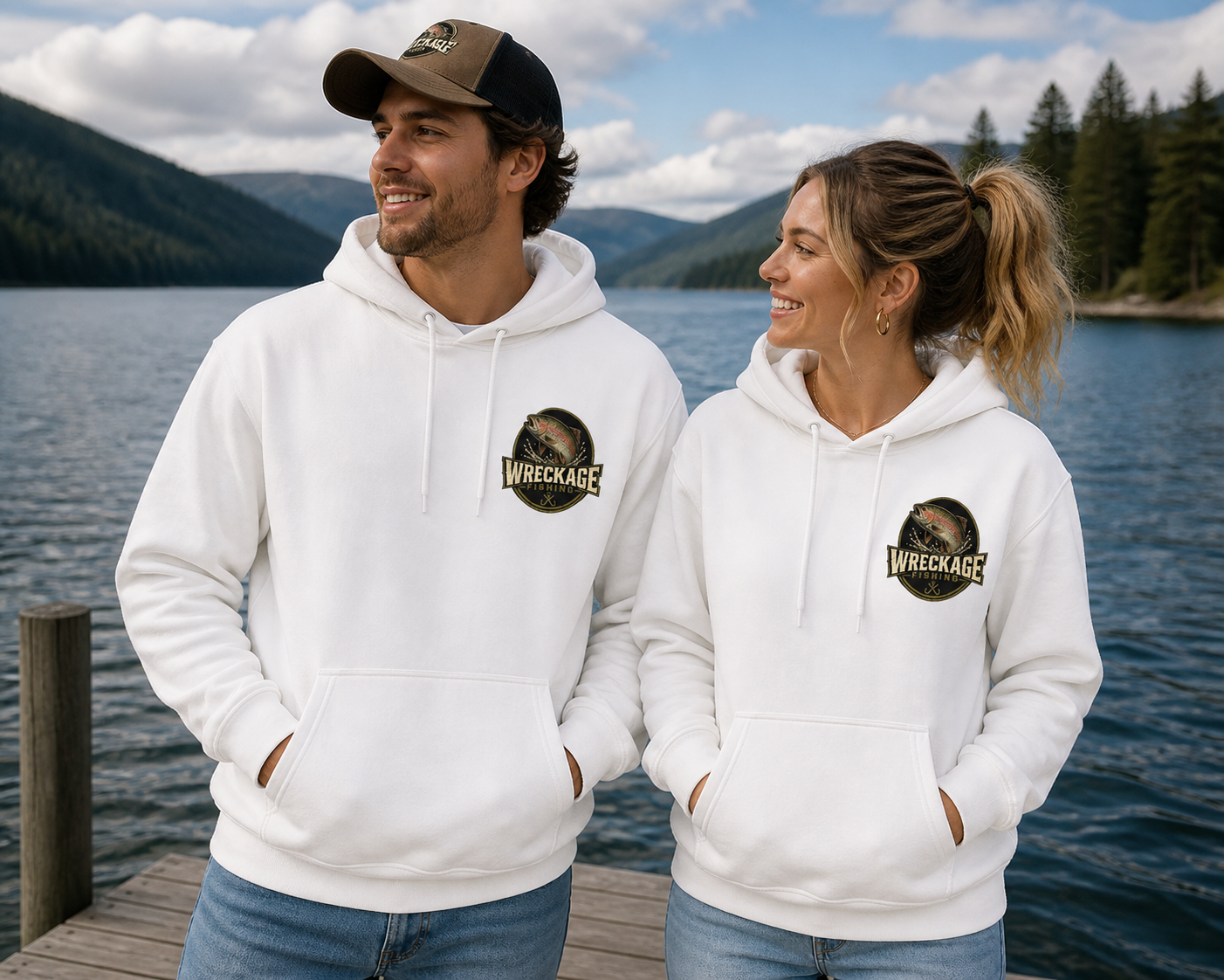 WF Rainbow Trout Hoodie white front.png