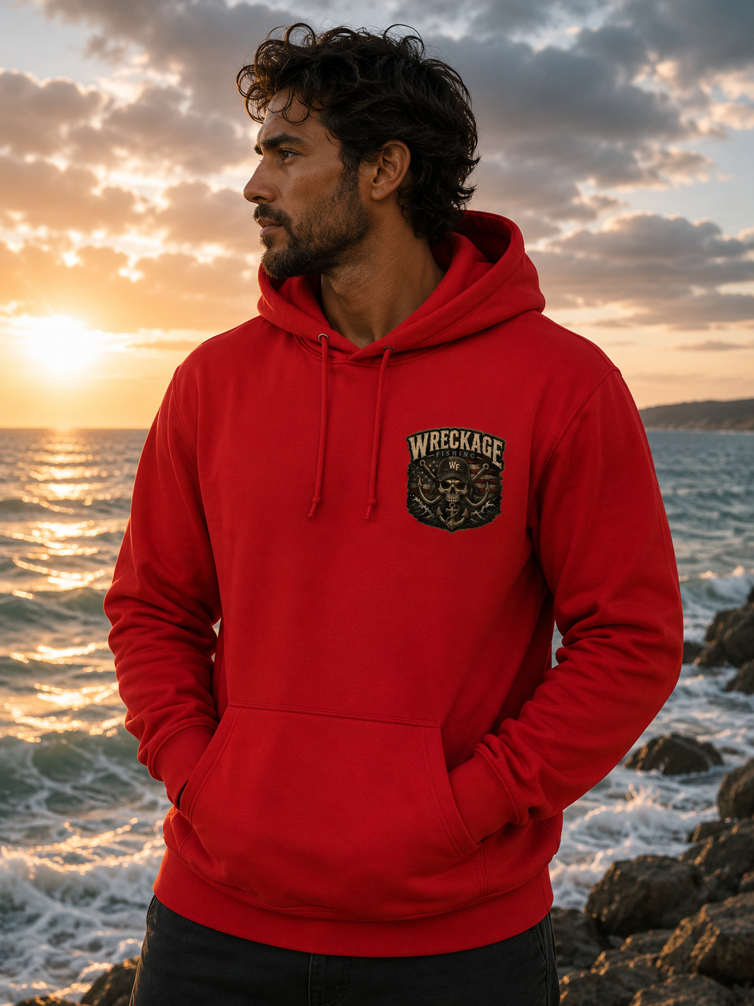 WF Hat and Skull Hoodie red front.png