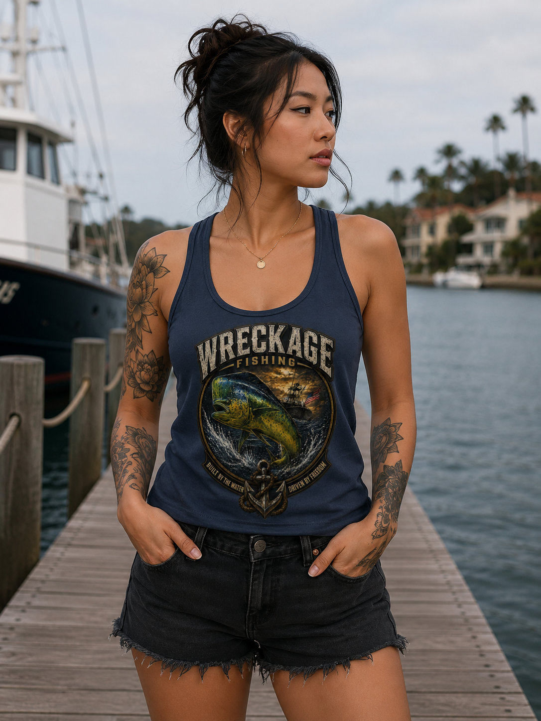 WF Dorado Womens Tank Top indigo.png