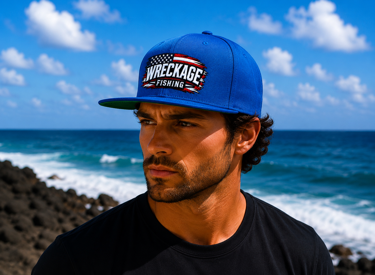 WF American Flag Flat Bill Hat royal side.png