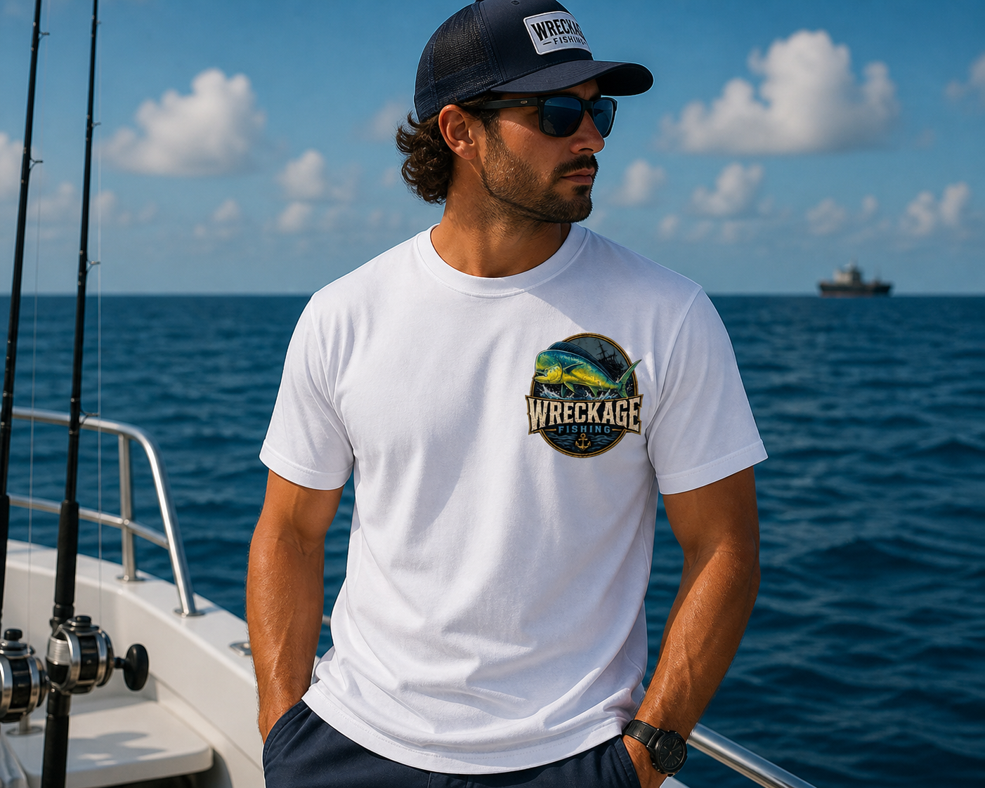 WF Dorado Tshirt White Front.png