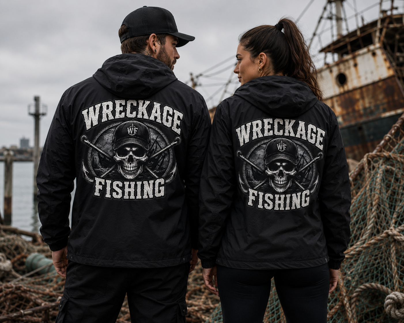 WF WF Skull Windbreaker Black back.png