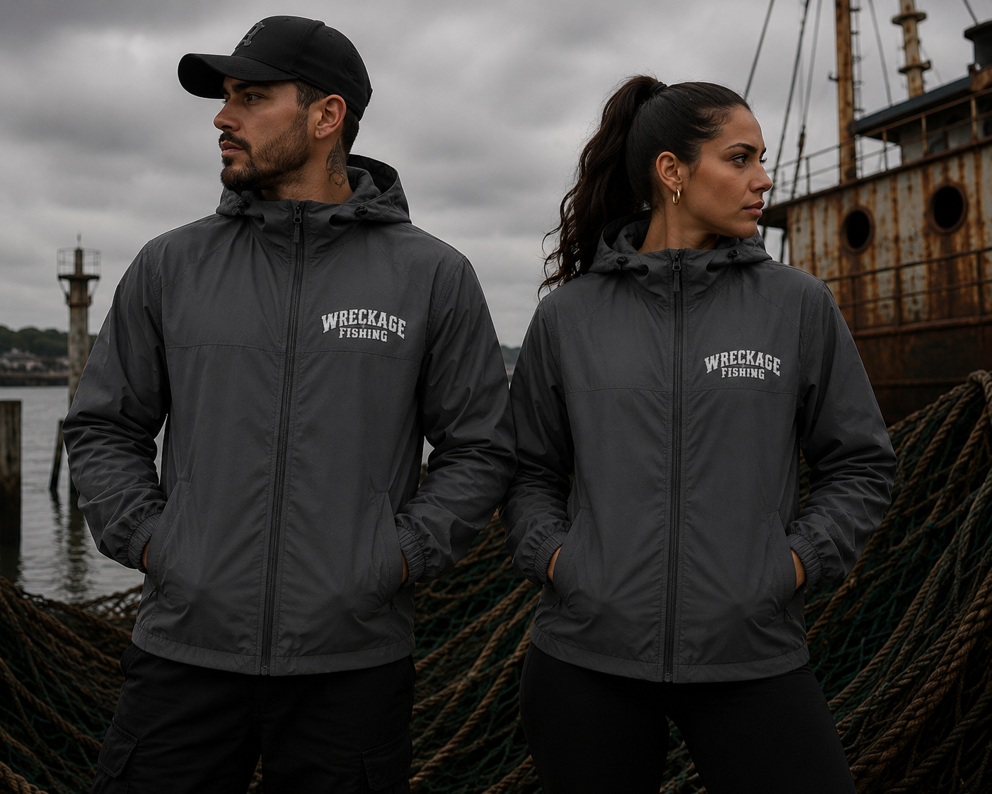 WF octopus Windbreaker graphite front.png