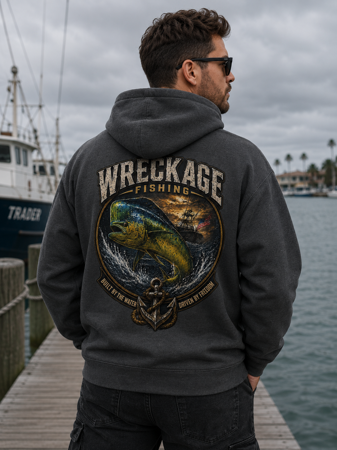 Wreckage Fishing Dorado Hoodie