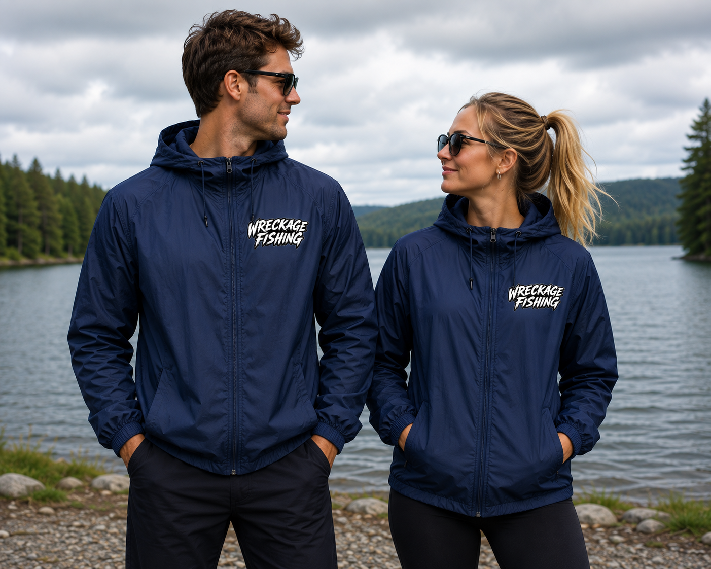 WF Patriotic Bass Windbreaker classic navy front.png