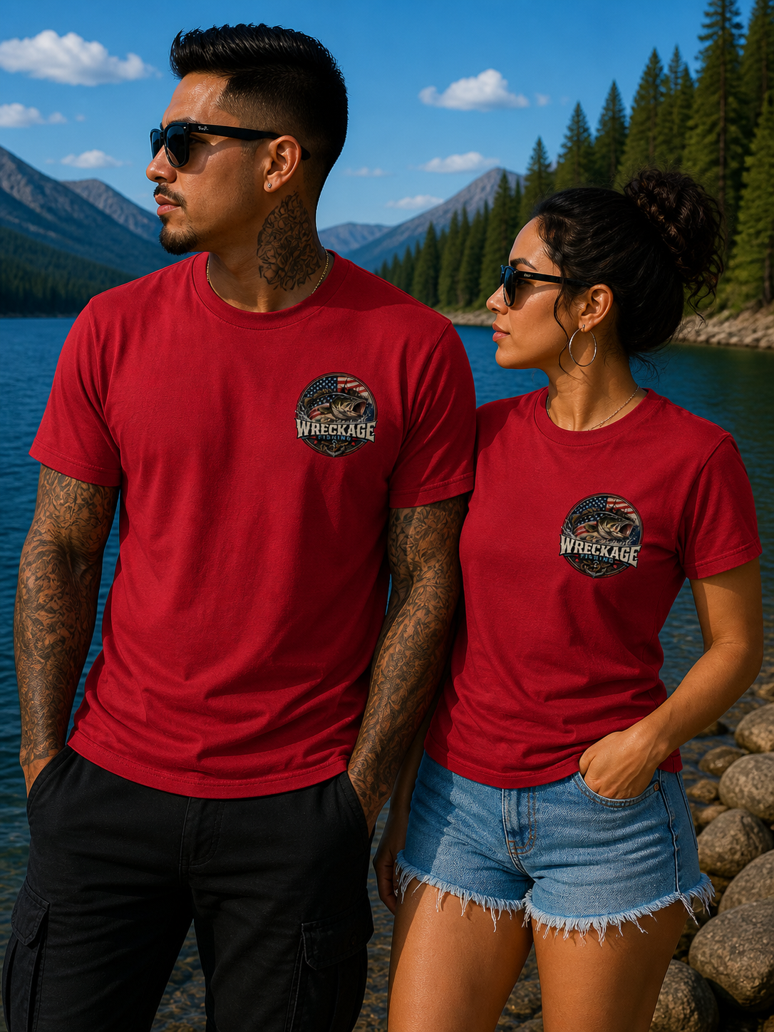 WF Patriotic Bass Tshirt red front.png