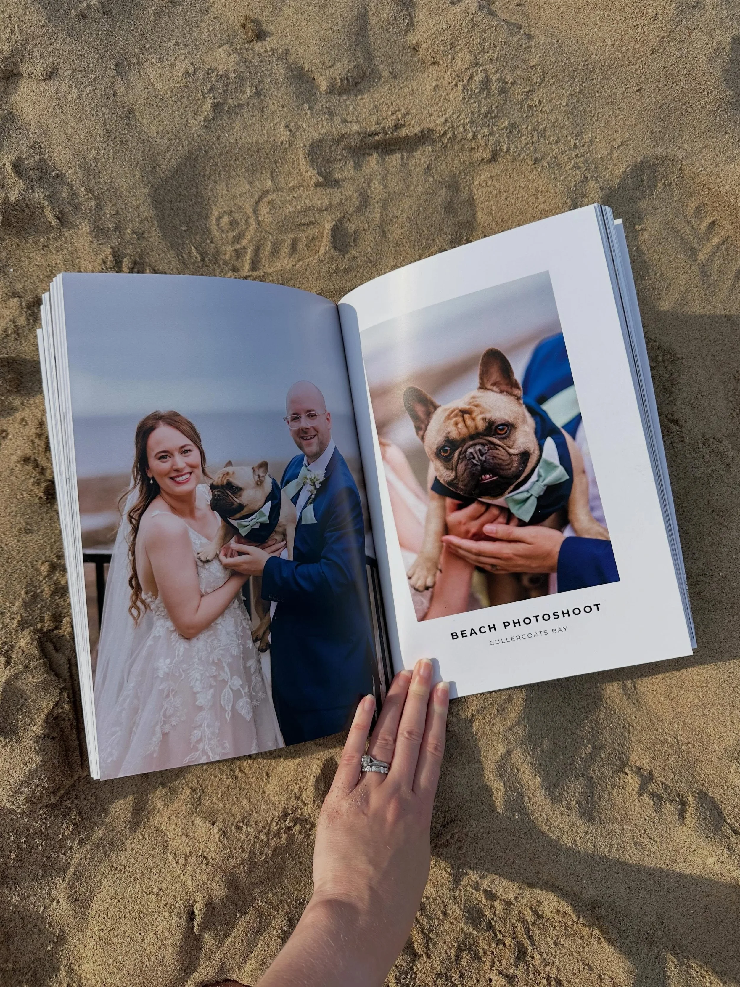 Personalised details 🤍

Bespoke touches can include:

✨ A section dedicated to your fur baby 
✨ The story of how you met your other half
✨ Your Order of the Day
✨ Readings from your Ceremony 
✨ Speeches from the Wedding Breakfast
✨ Song lyrics from 