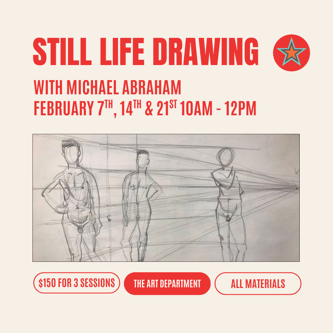 Still Life Drawing with Michael Abraham