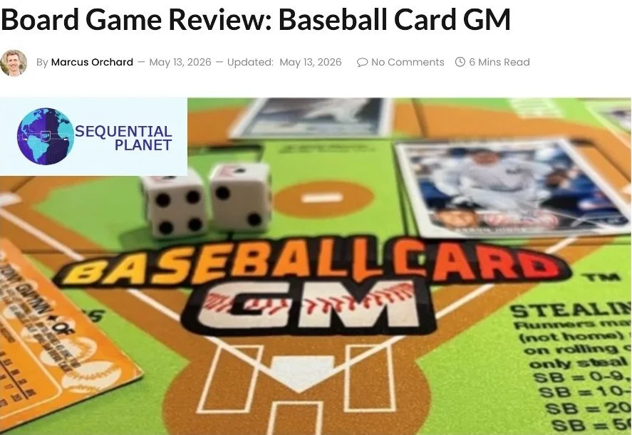 The only board game that lets you actually play with your baseball cards