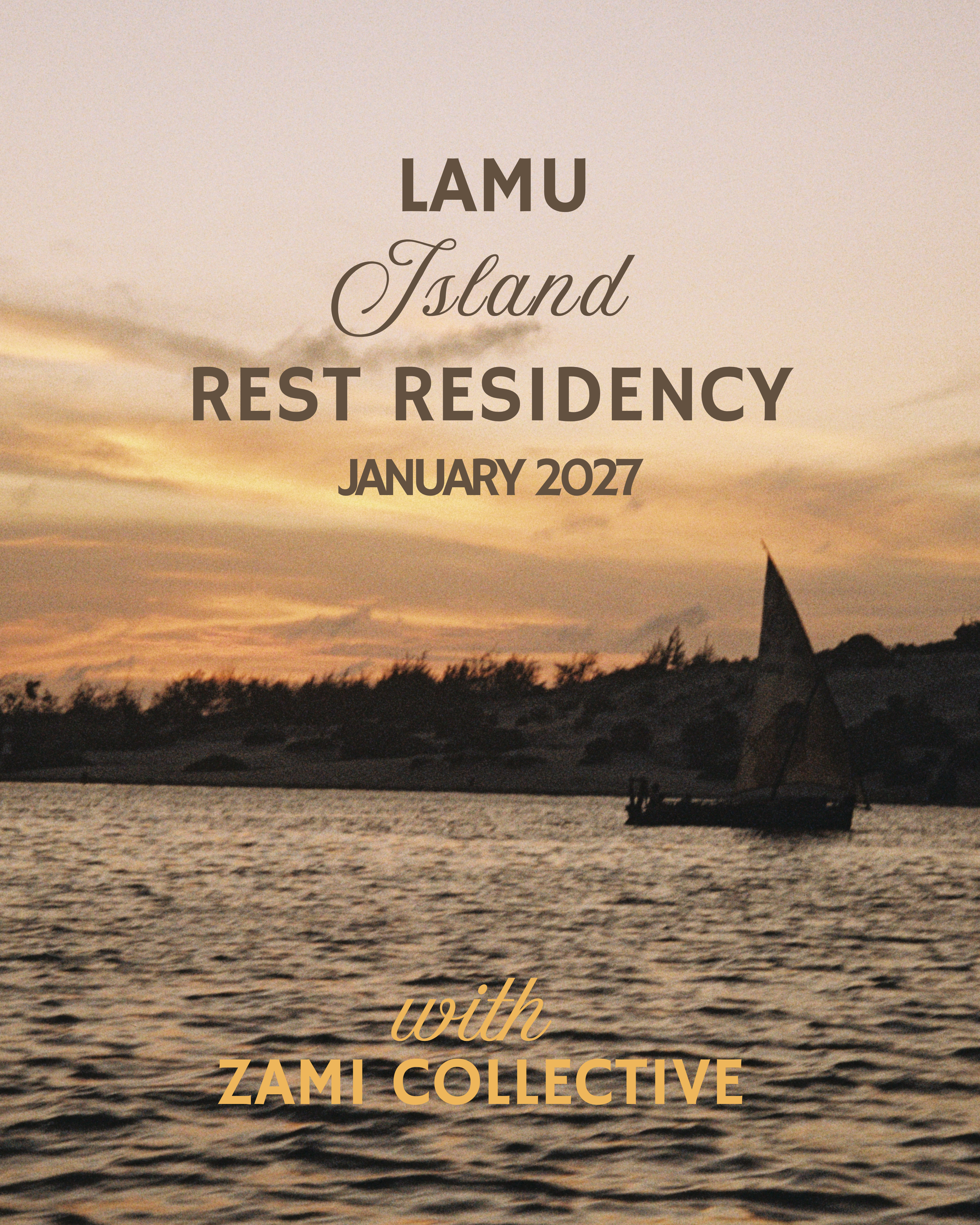 Lamu Island Rest Residency 2027 