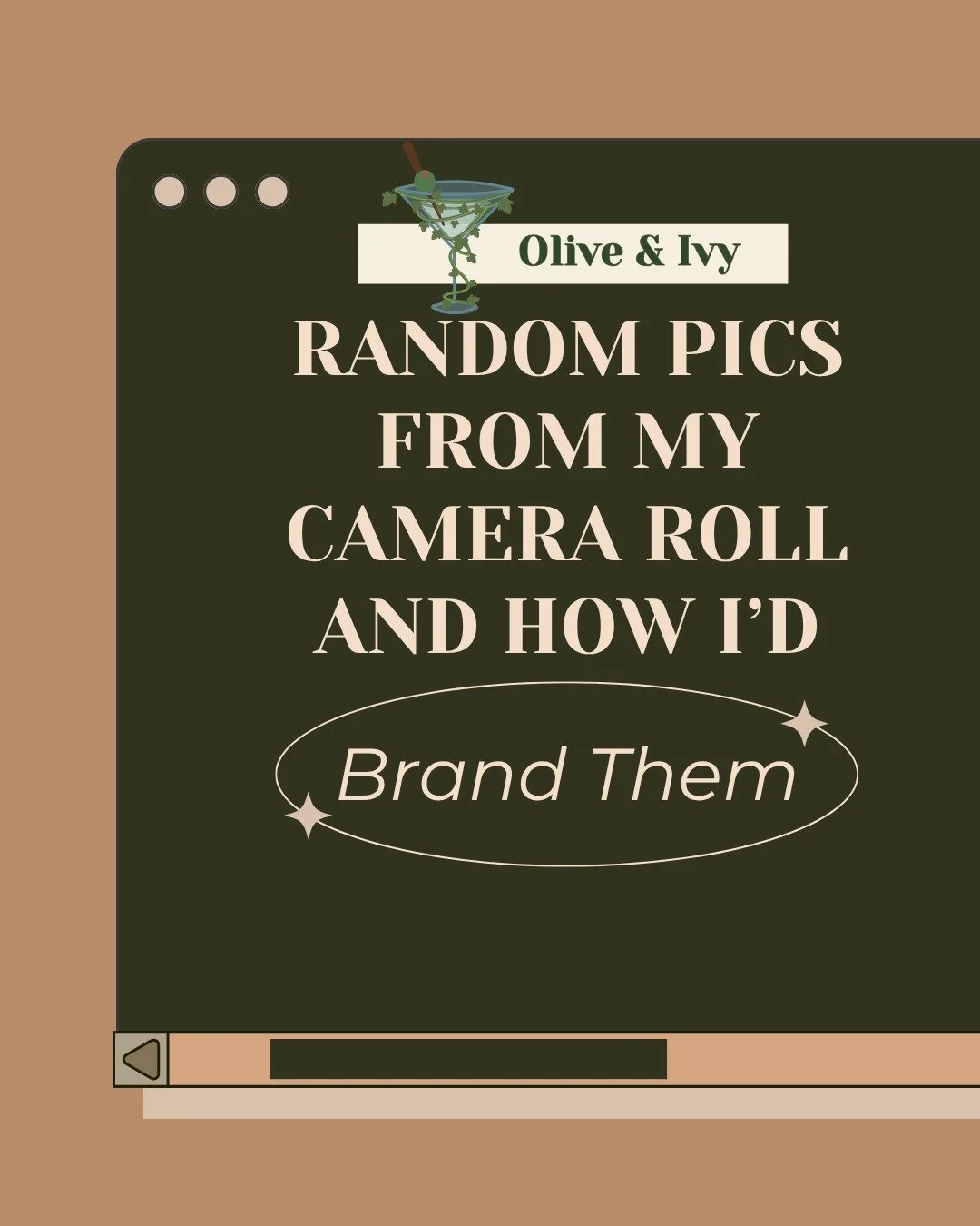Brand consistency isn&rsquo;t ONLY for aesthetic purposes (though that is my favorite part about branding)... it's strategic! On organic social, every post is a chance to reinforce who you are and why it matters. You want to be recognizable. You want