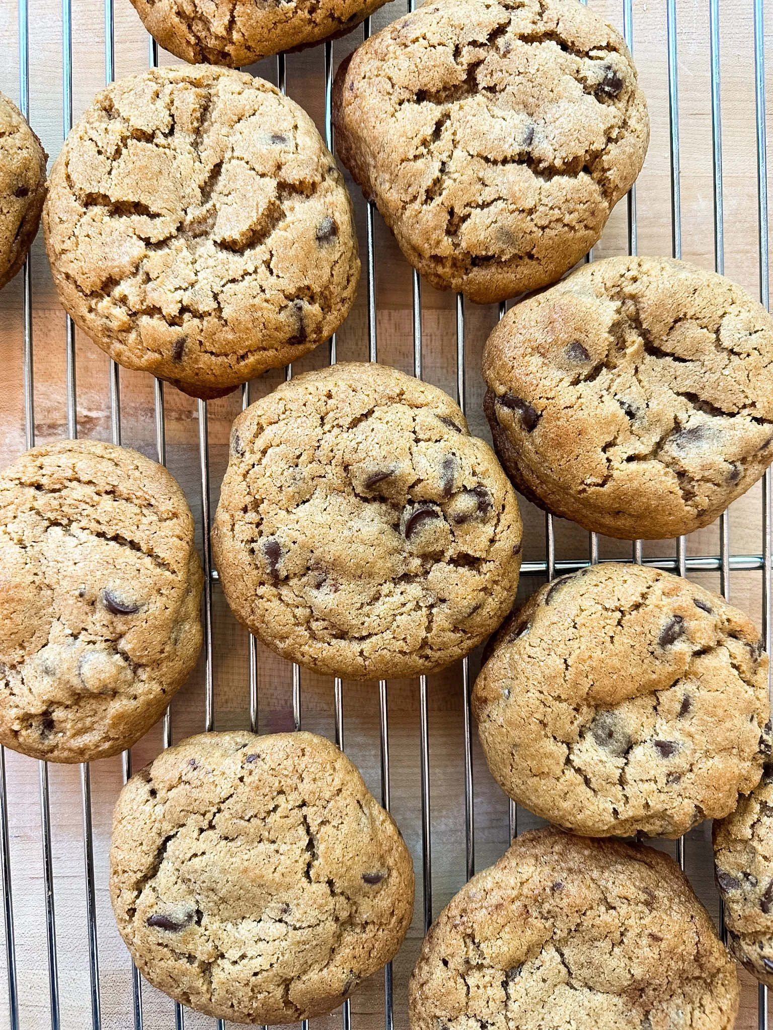 Spelt Chocolate Chip Cookies
