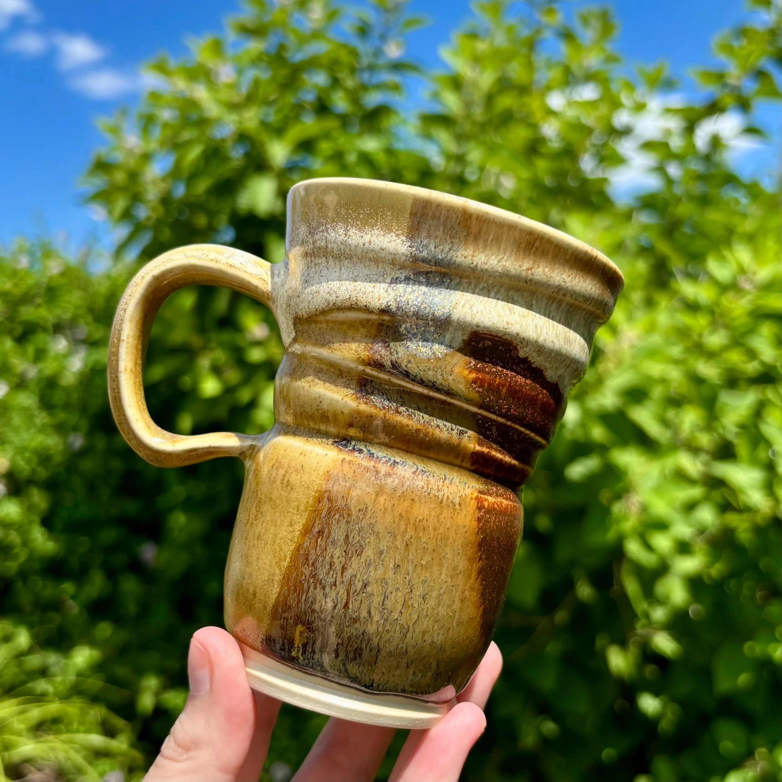 7oz Mug in Ocean Jasper