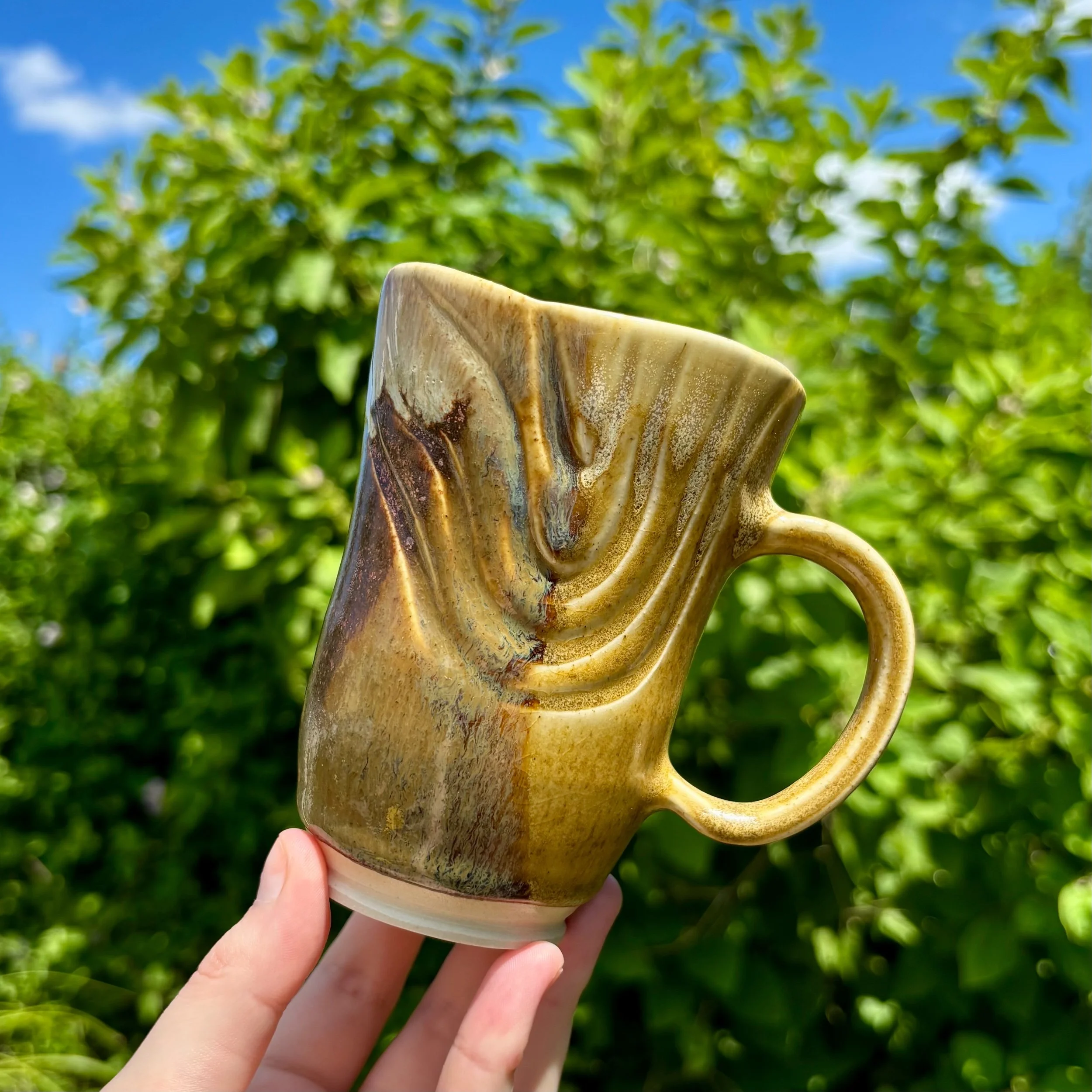 7oz Mug in Ocean Jasper