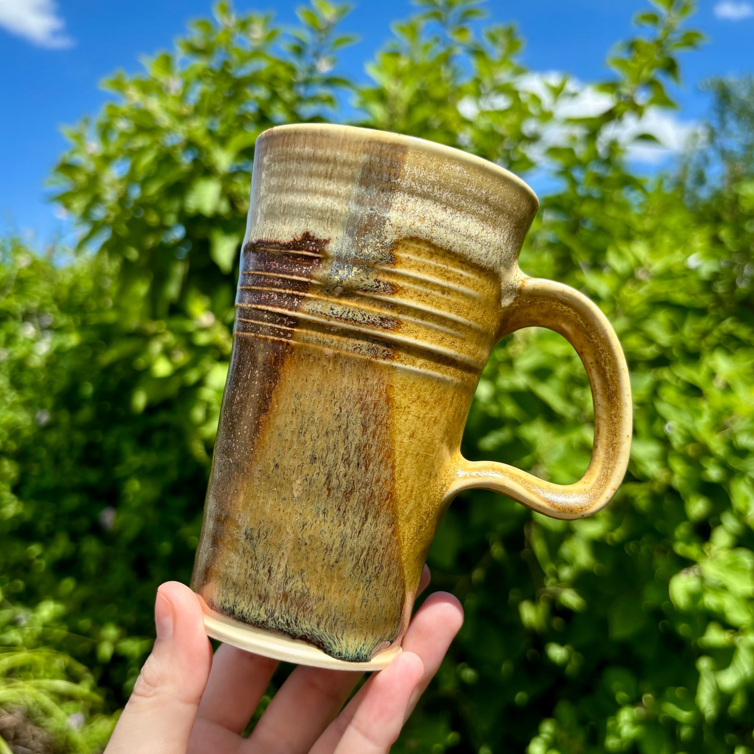 9oz Mug in Ocean Jasper