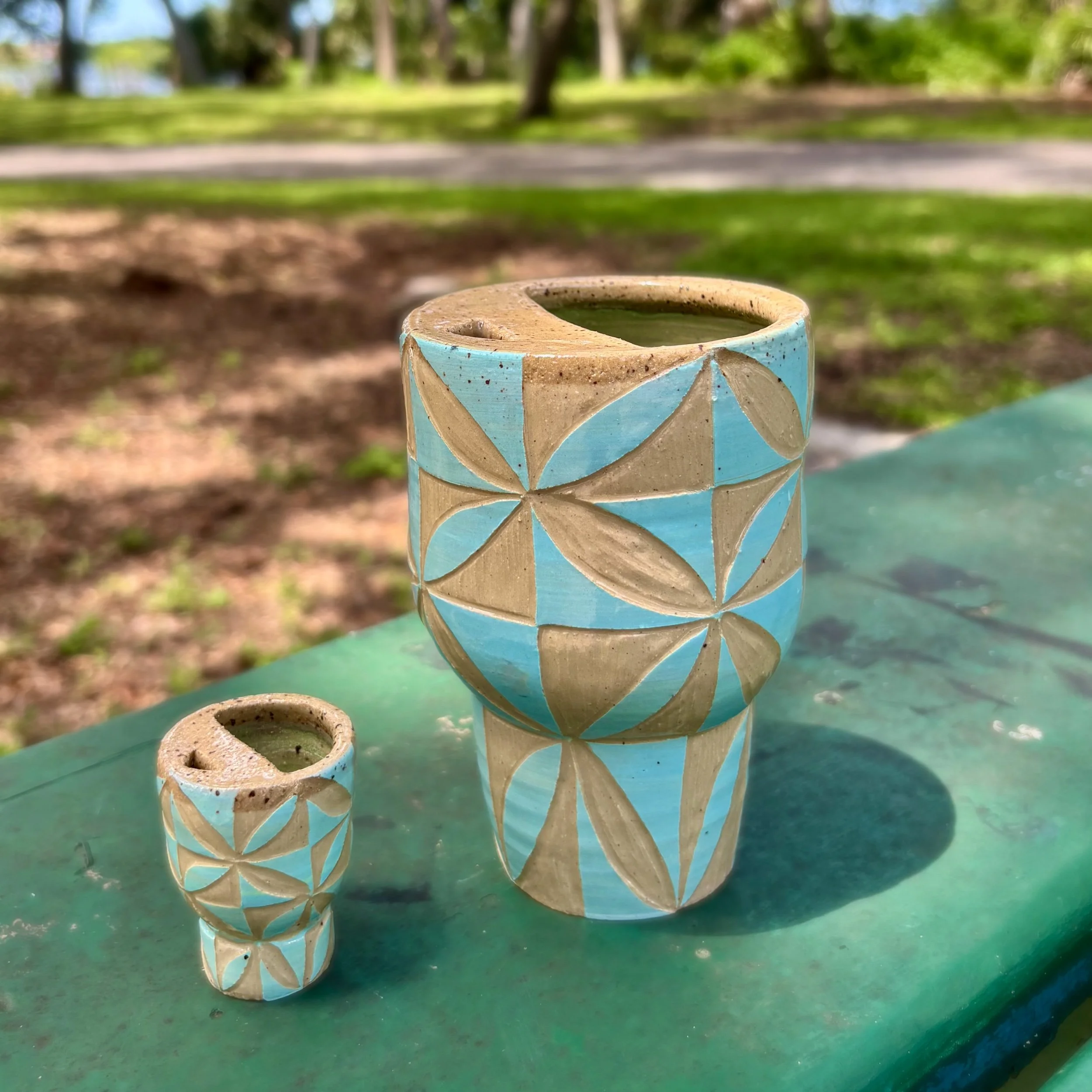 14 oz Tumbler with Mini Replica