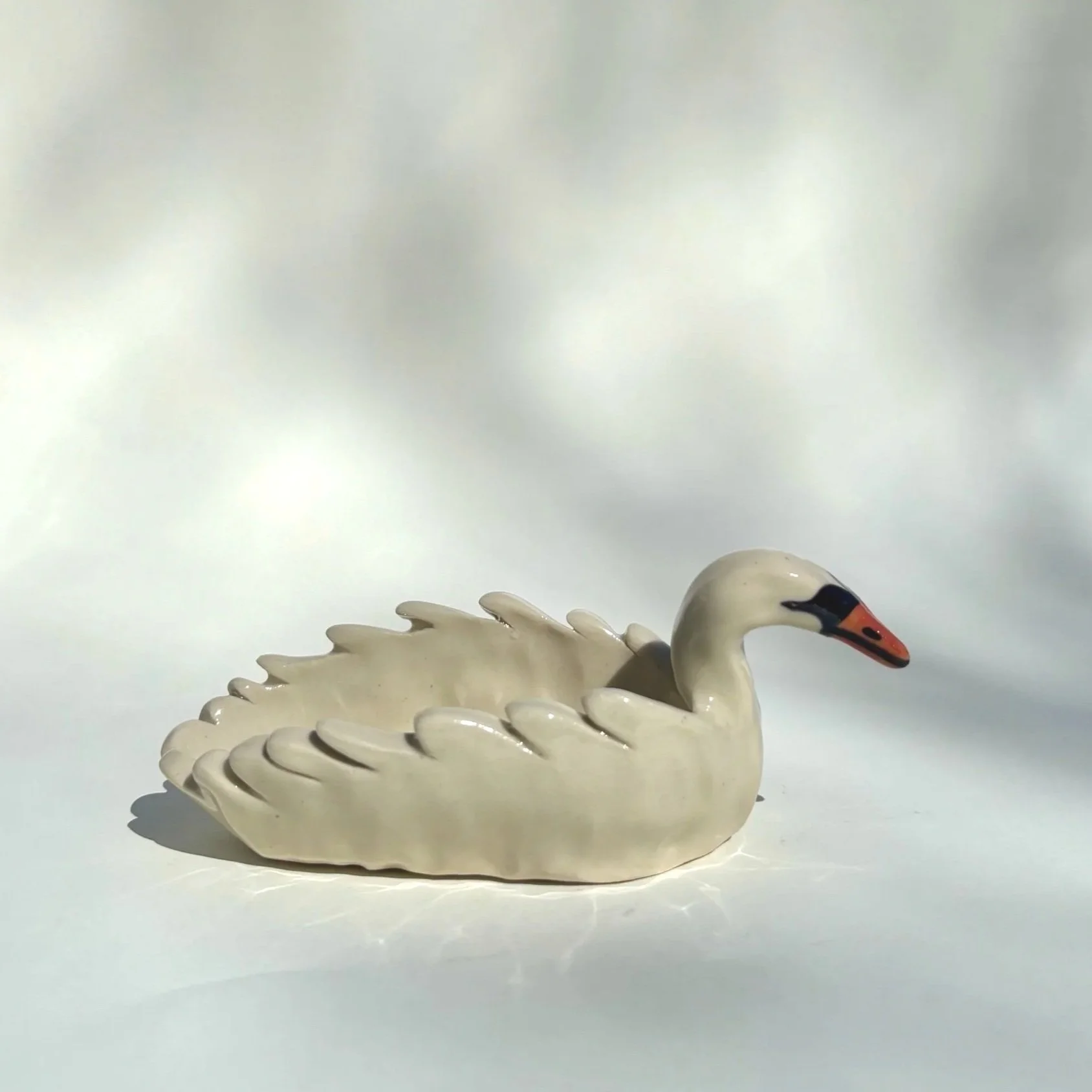 Swan trinket dish