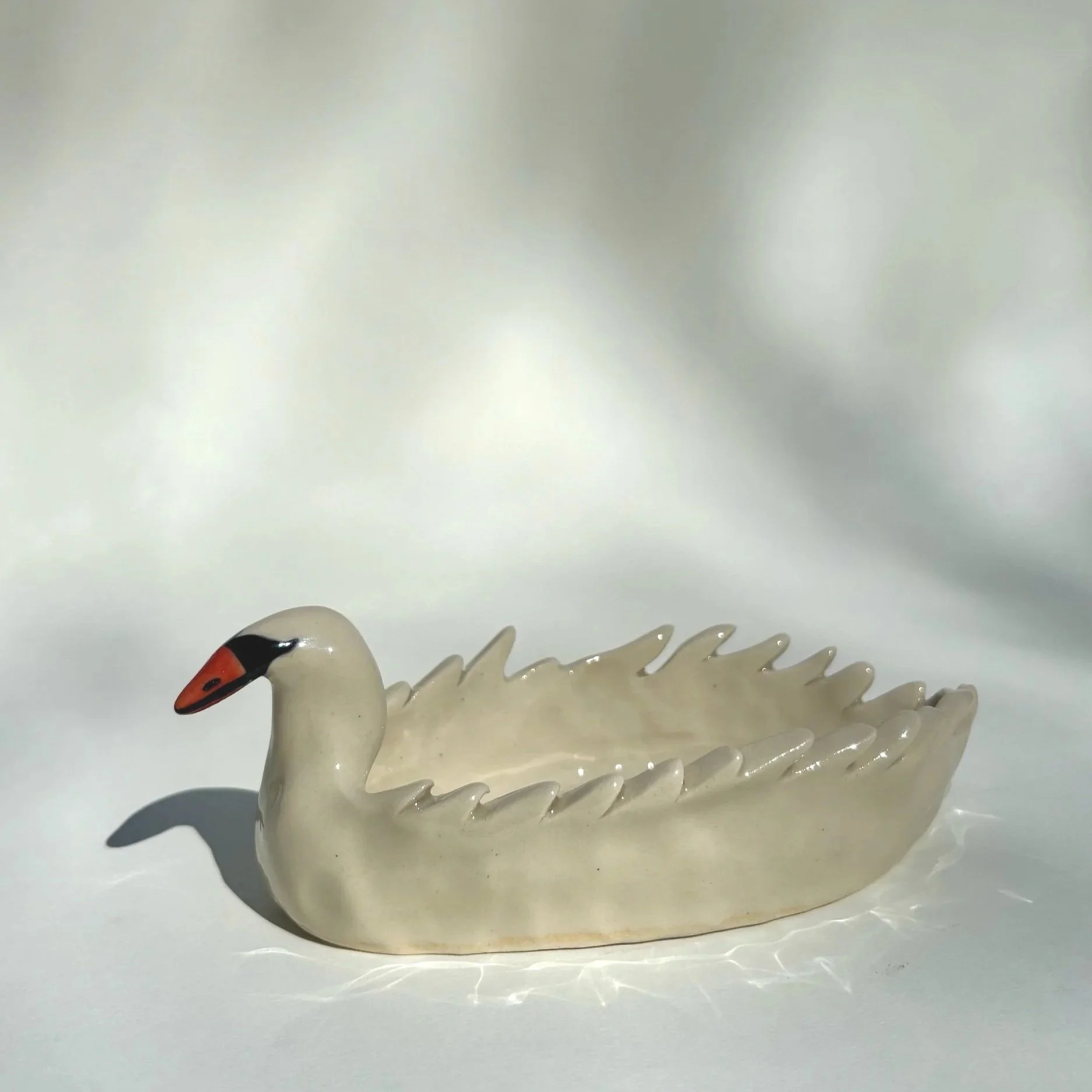 Swan trinket dish