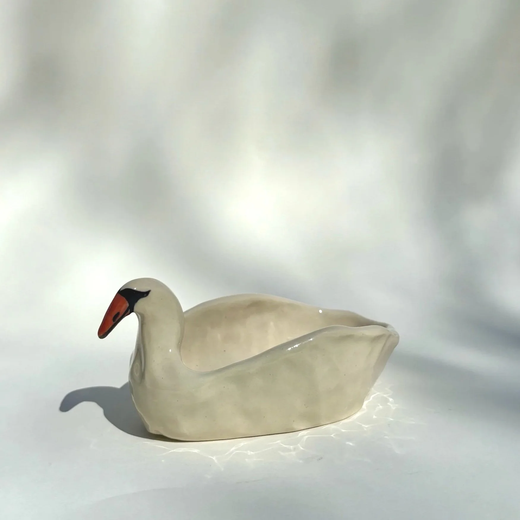 Swan trinket dish