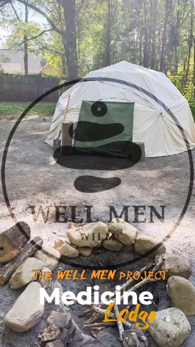 Men don’t bleed with the Moon to cleanse,
We used the Sun to cleanse with sweat.
so we must turn to sacred sweat medicine to cleanse.
We sit in the dark.
We call in the stones.
We pour the water.
And we remember.
The Medicine Lodge combined