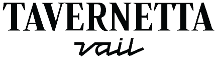 Tavernetta Vail logo with black text