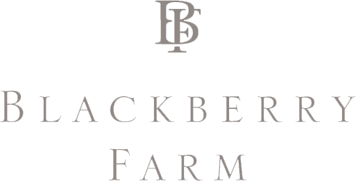 BlackBerry Farm logo with a stylized 'B' above the name.
