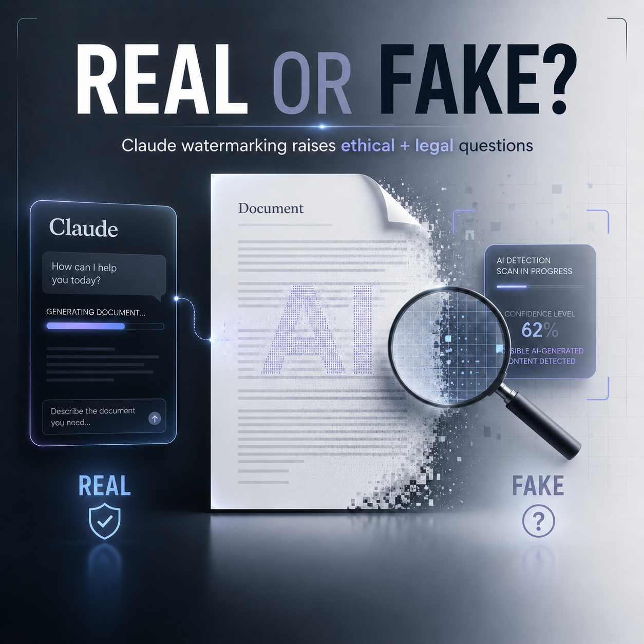 In the era of AI, what does it mean for a document to be fake?