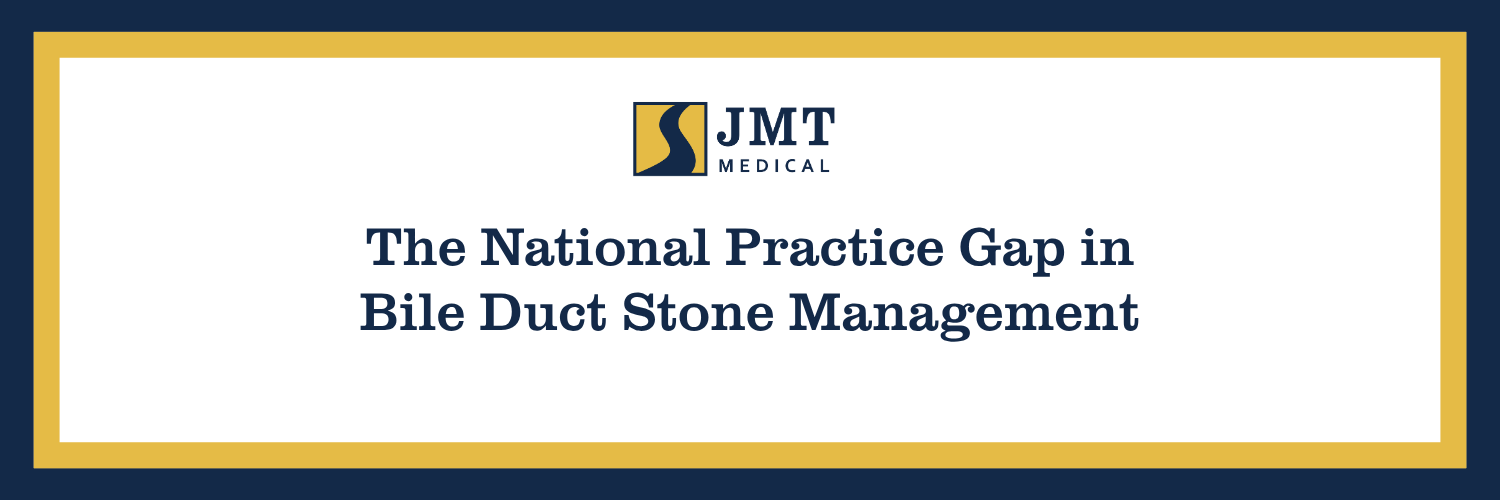 The National Practice Gap in Bile Duct Stone Management