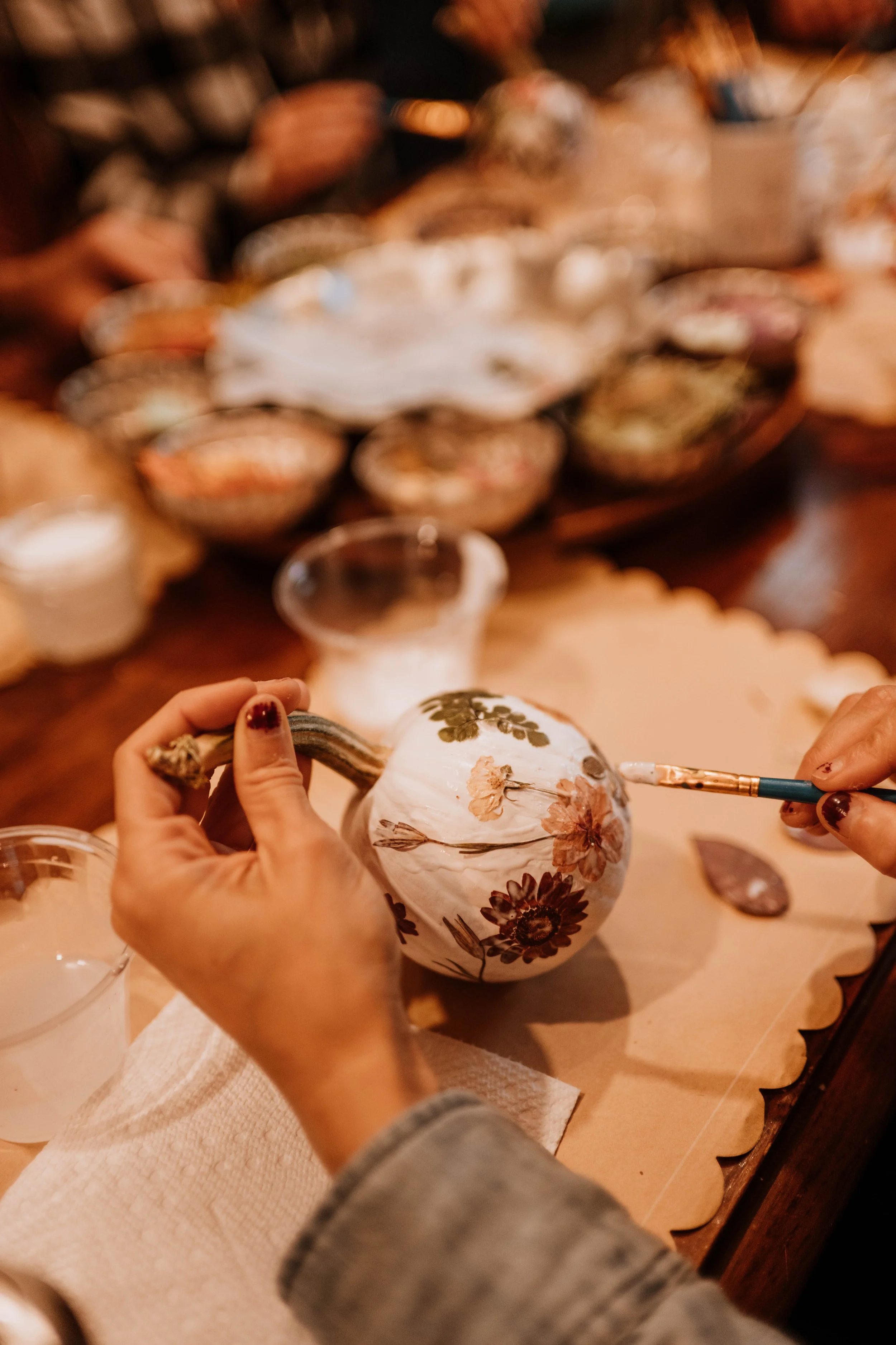 Pumpkin Decoupage Workshop